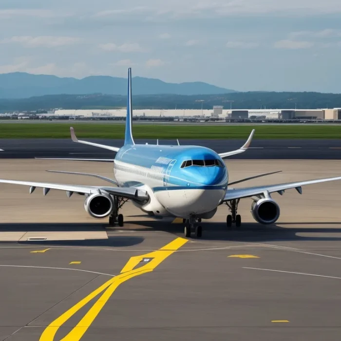 待機中の航空機-2